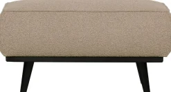 Outlet WOOOD Statement Bouclé Hocker Beige
