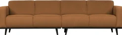 Sale WOOOD Statement Bouclé 4-Zitsbank Butter