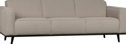 Outlet WOOOD Statement Bouclé 3-Zitsbank Beige