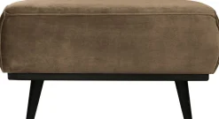 Discount WOOOD Statement Hocker Taupe