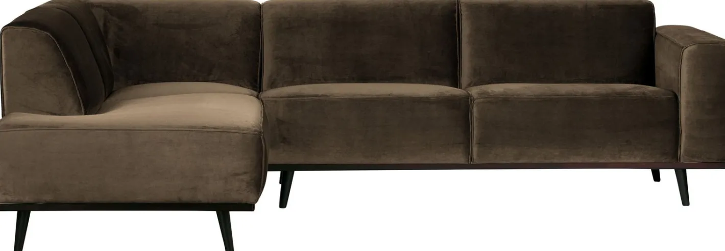 Sale WOOOD Statement Links Hoekbank taupe