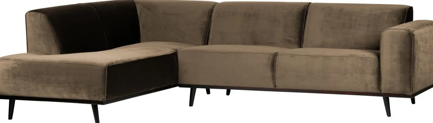 Sale WOOOD Statement Links Hoekbank taupe