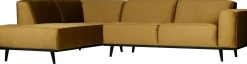 Sale WOOOD Statement Links Hoekbank Honey Yellow