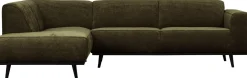 New WOOOD Statement Links Rib Hoekbank Warm Green