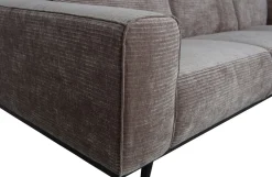 Online WOOOD Statement Links Rib Hoekbank Taupe