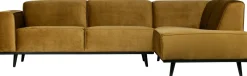Outlet WOOOD Statement Rechts Hoekbank Honey Yellow