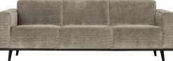 New WOOOD Statement Rib 3-Zitsbank Clay