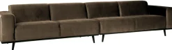 Sale WOOOD Statement XL 4-Zitsbank taupe