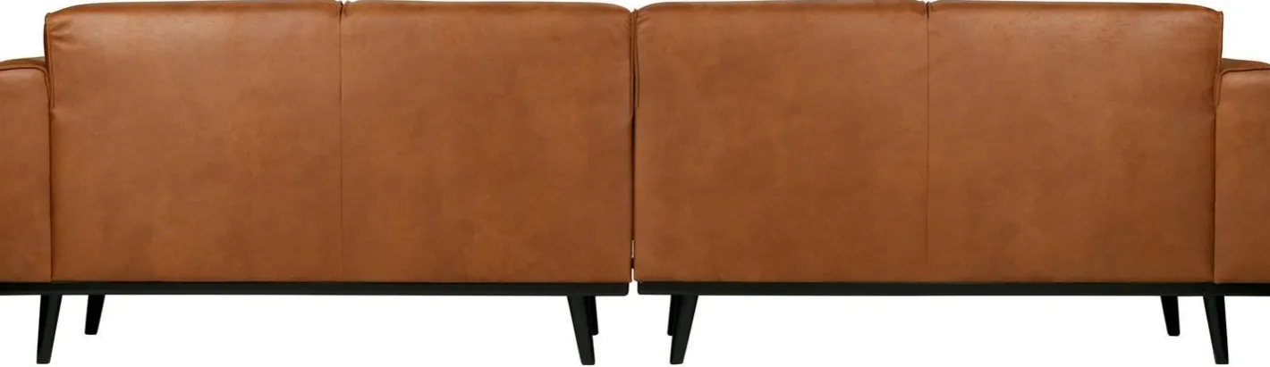 Clearance WOOOD Statement XL 4-zitsbank Cognac