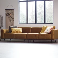 Hot WOOOD Statement 4-zitsbank Honey Yellow