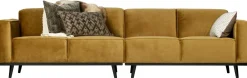 Hot WOOOD Statement 4-zitsbank Honey Yellow