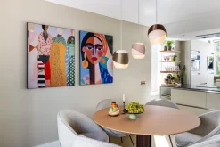 New Bree's New World Steely Eettafel Naturel