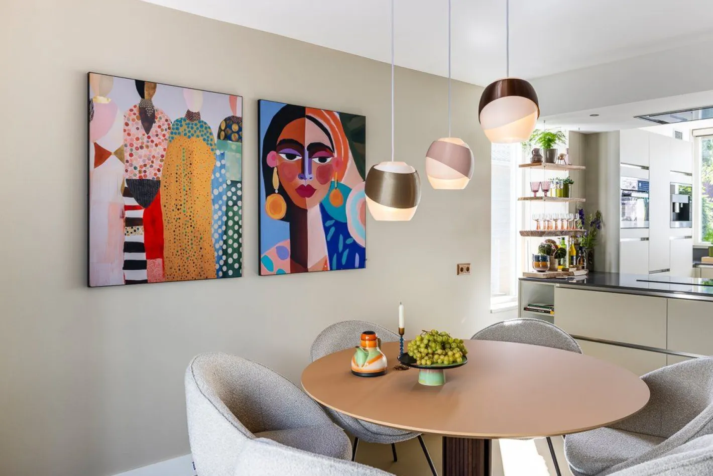 New Bree's New World Steely Eettafel Naturel
