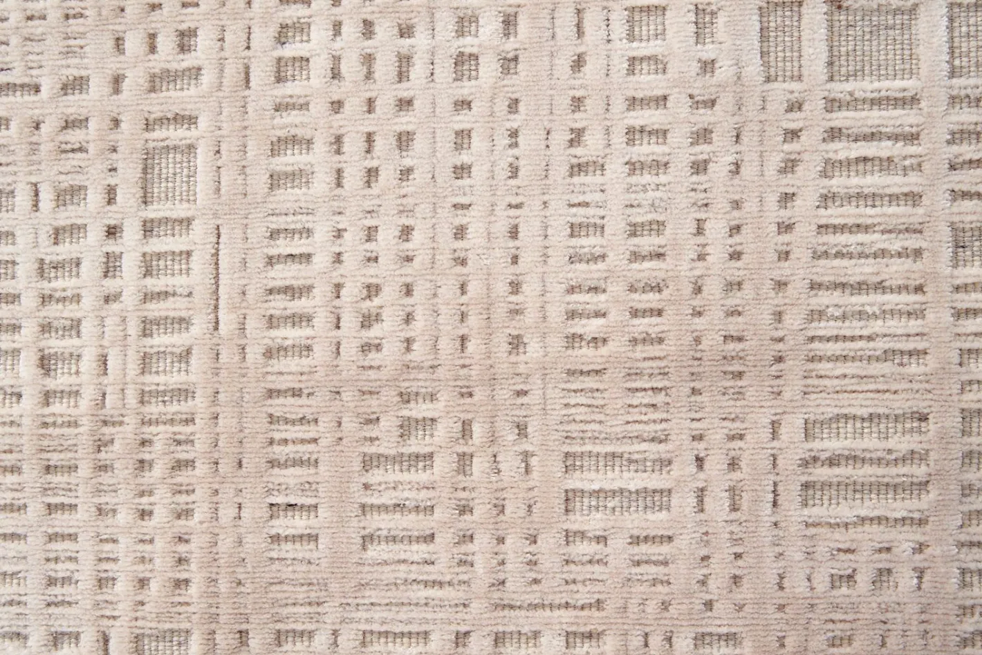 Sale Montèl Stibe Vloerkleed White, Beige
