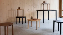 Clearance Zuiver Storm Bijzettafel Walnoot
