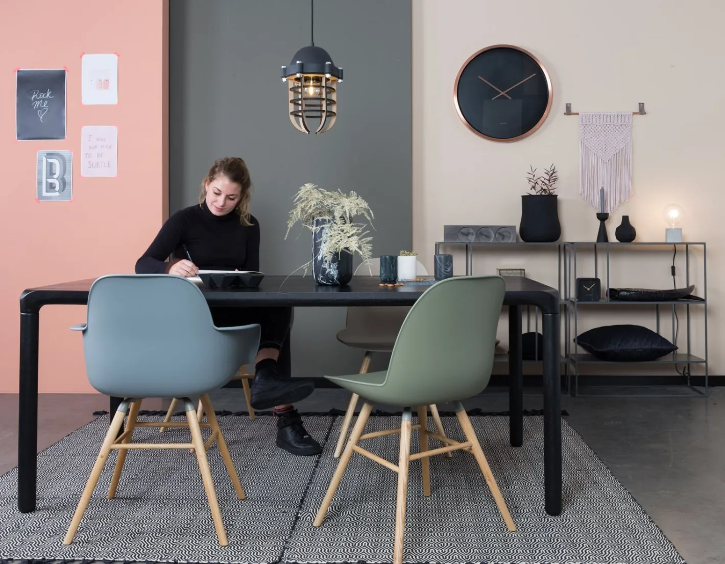 Sale Zuiver Storm Eettafel Black