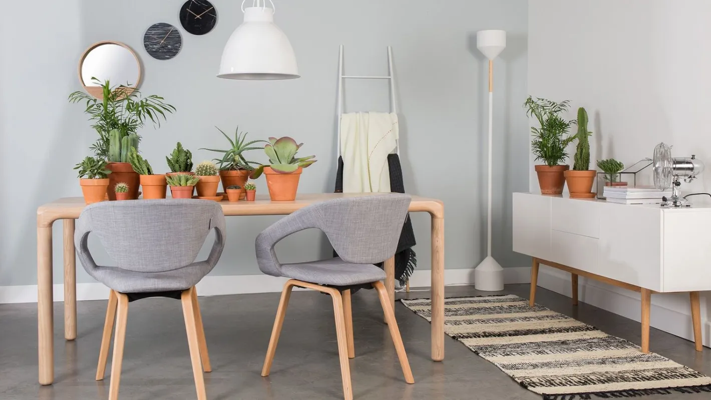 New Zuiver Storm Natural Eettafel Naturel