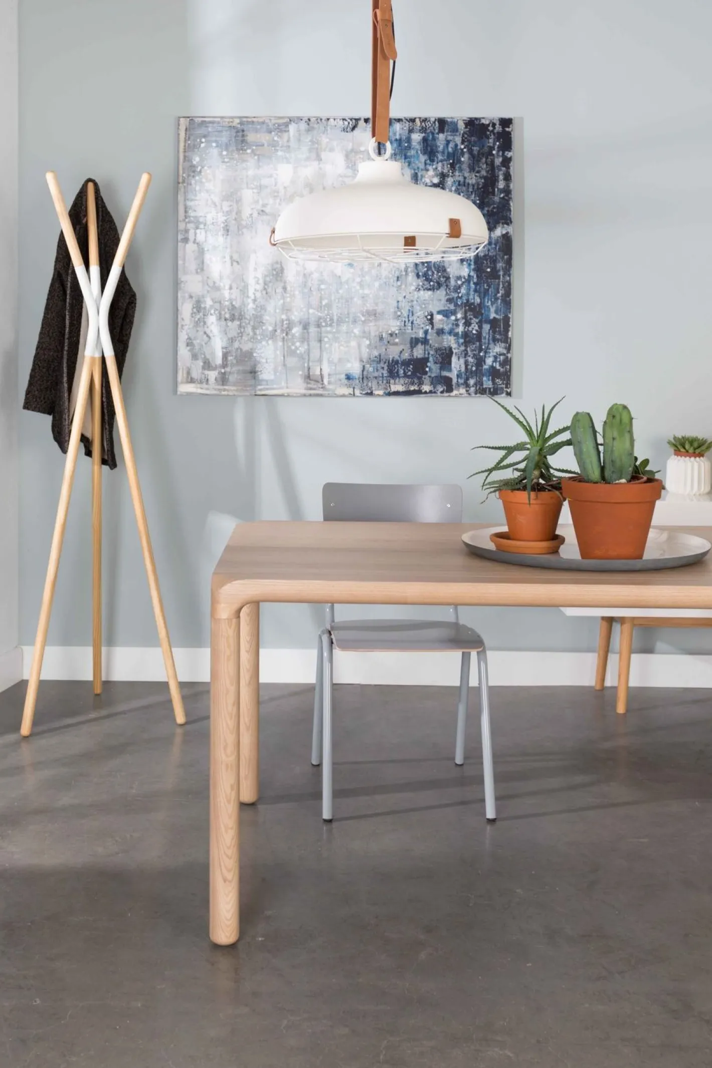 New Zuiver Storm Natural Eettafel Naturel
