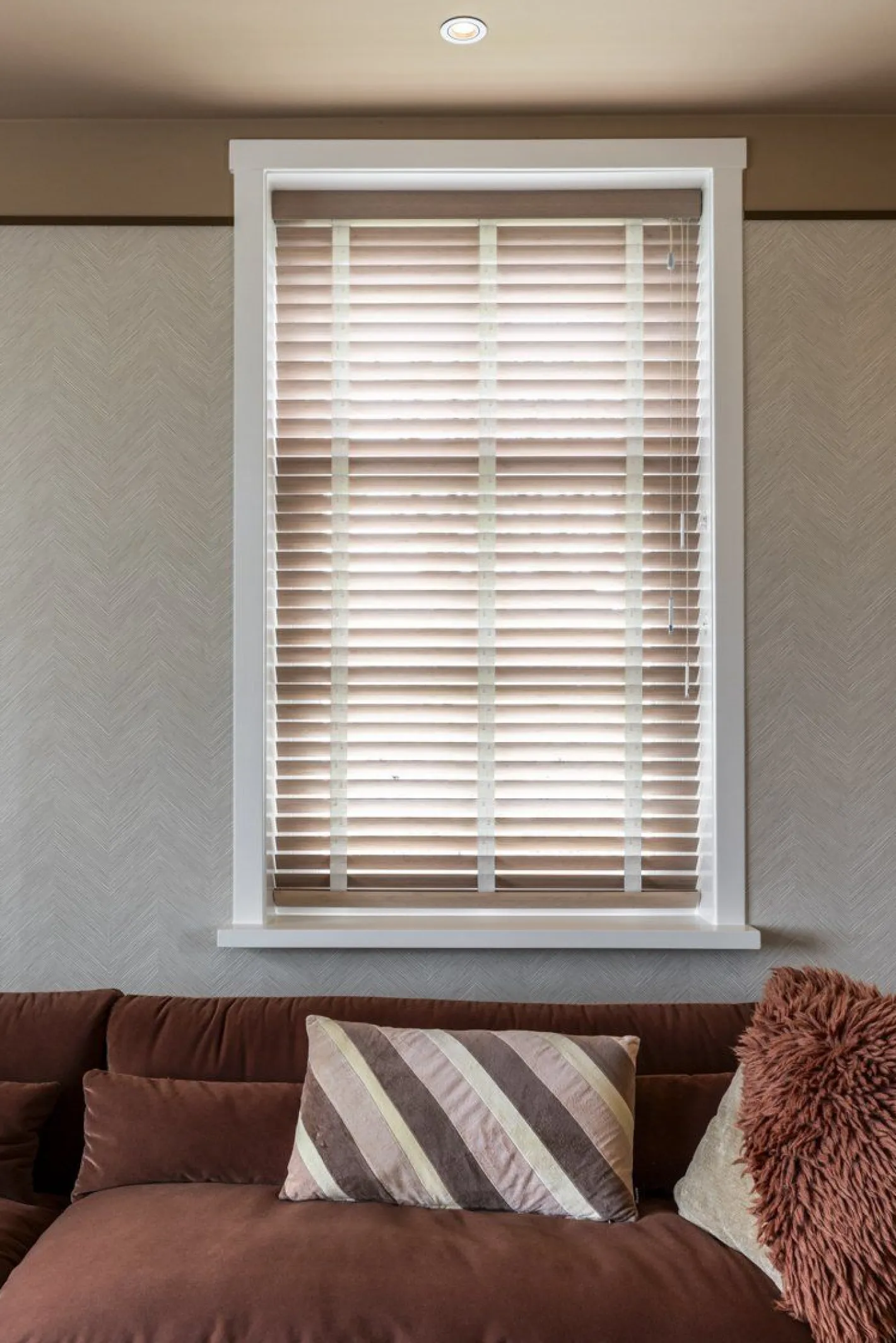 Clearance HKLIVING Striped Velvet Sierkussen Rose
