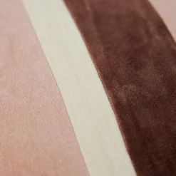 Clearance HKLIVING Striped Velvet Sierkussen Rose