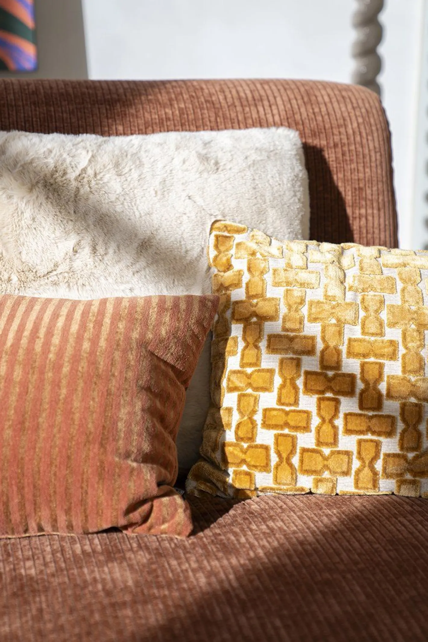 Outlet By Boo Stunda Sierkussen Mustard