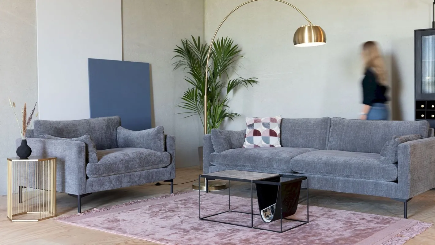Clearance Zuiver Summer Loveseat Antracite