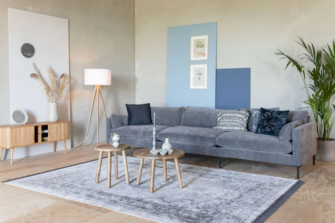 Online Zuiver Summer 4,5-Zitsbank Antracite
