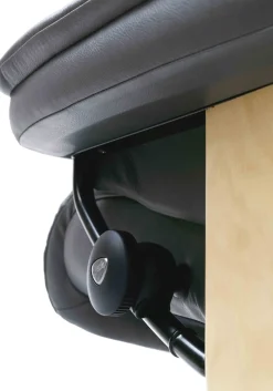 Hot Stressless Sunrise Relaxfauteuil Zwart