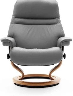 Hot Stressless Sunrise Relaxfauteuil Zwart