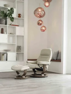 Hot Stressless Sunrise Relaxfauteuil Zwart