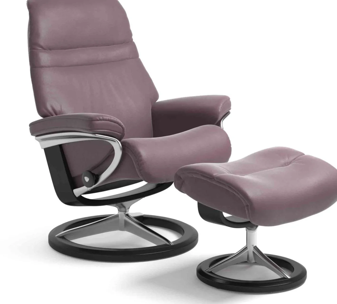 Hot Stressless Sunrise Relaxfauteuil Zwart