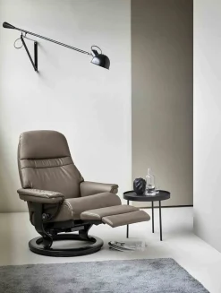 Hot Stressless Sunrise Relaxfauteuil Zwart