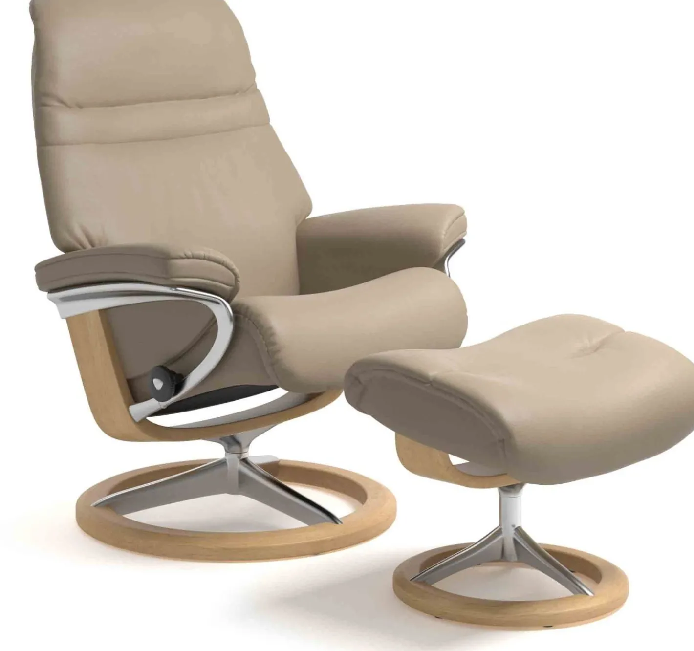 Clearance Stressless Sunrise Relaxfauteuil Grijs