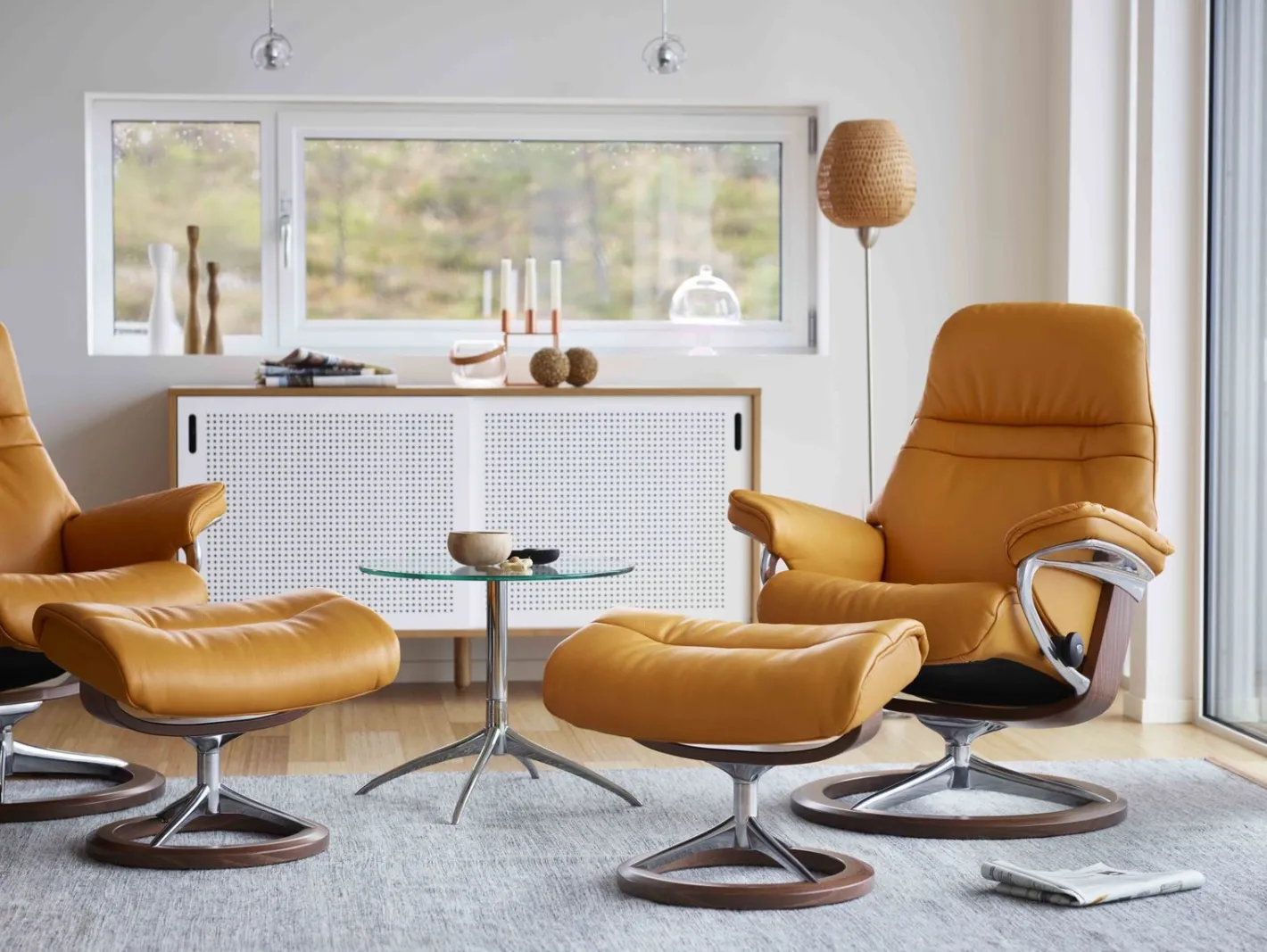Clearance Stressless Sunrise Relaxfauteuil Grijs