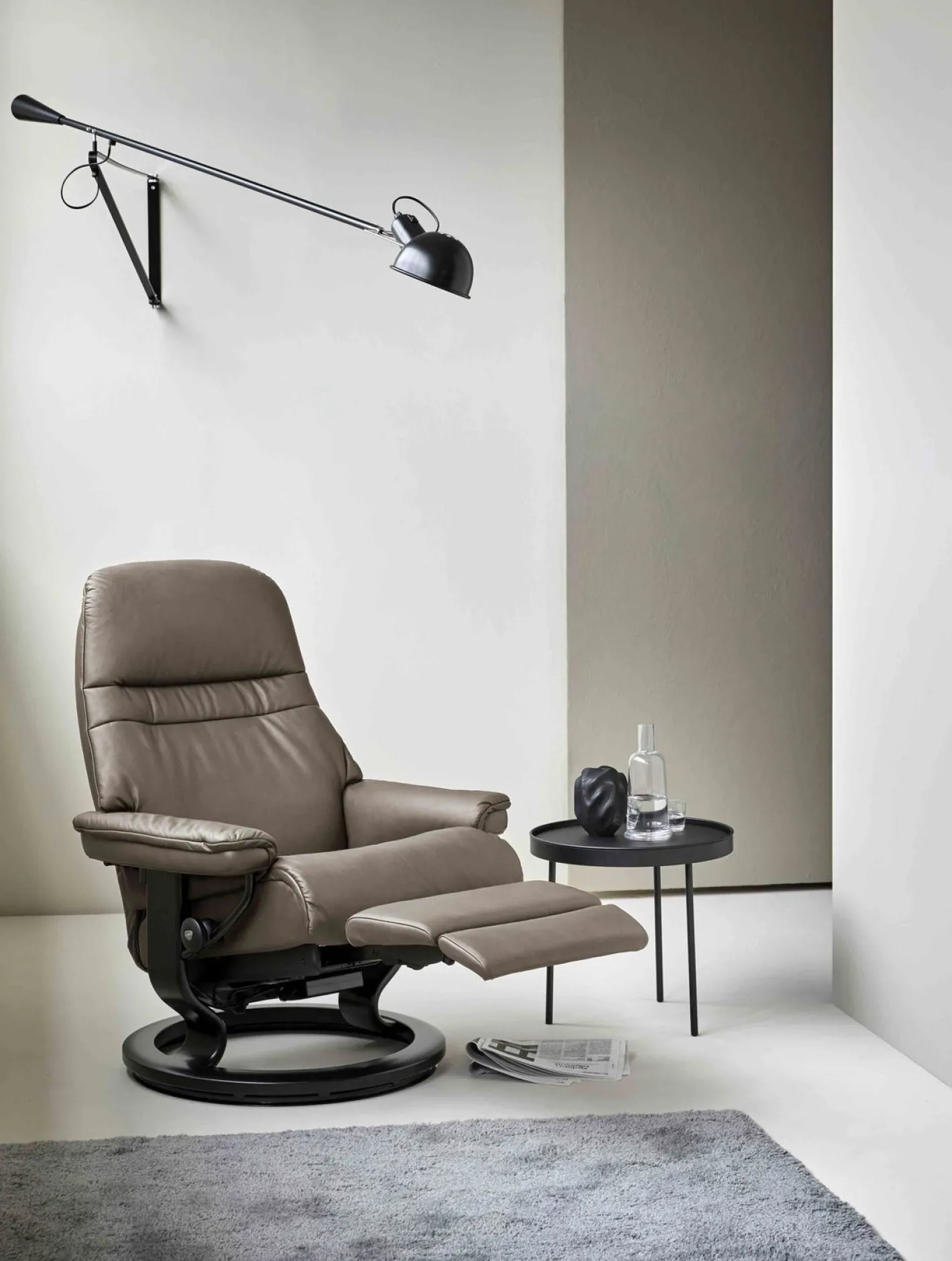 Clearance Stressless Sunrise Relaxfauteuil Grijs