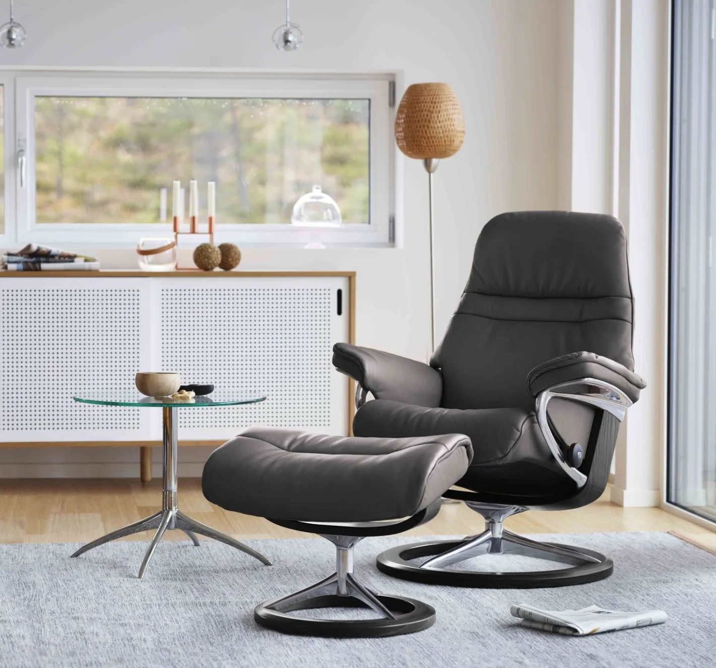 Clearance Stressless Sunrise Relaxfauteuil Grijs