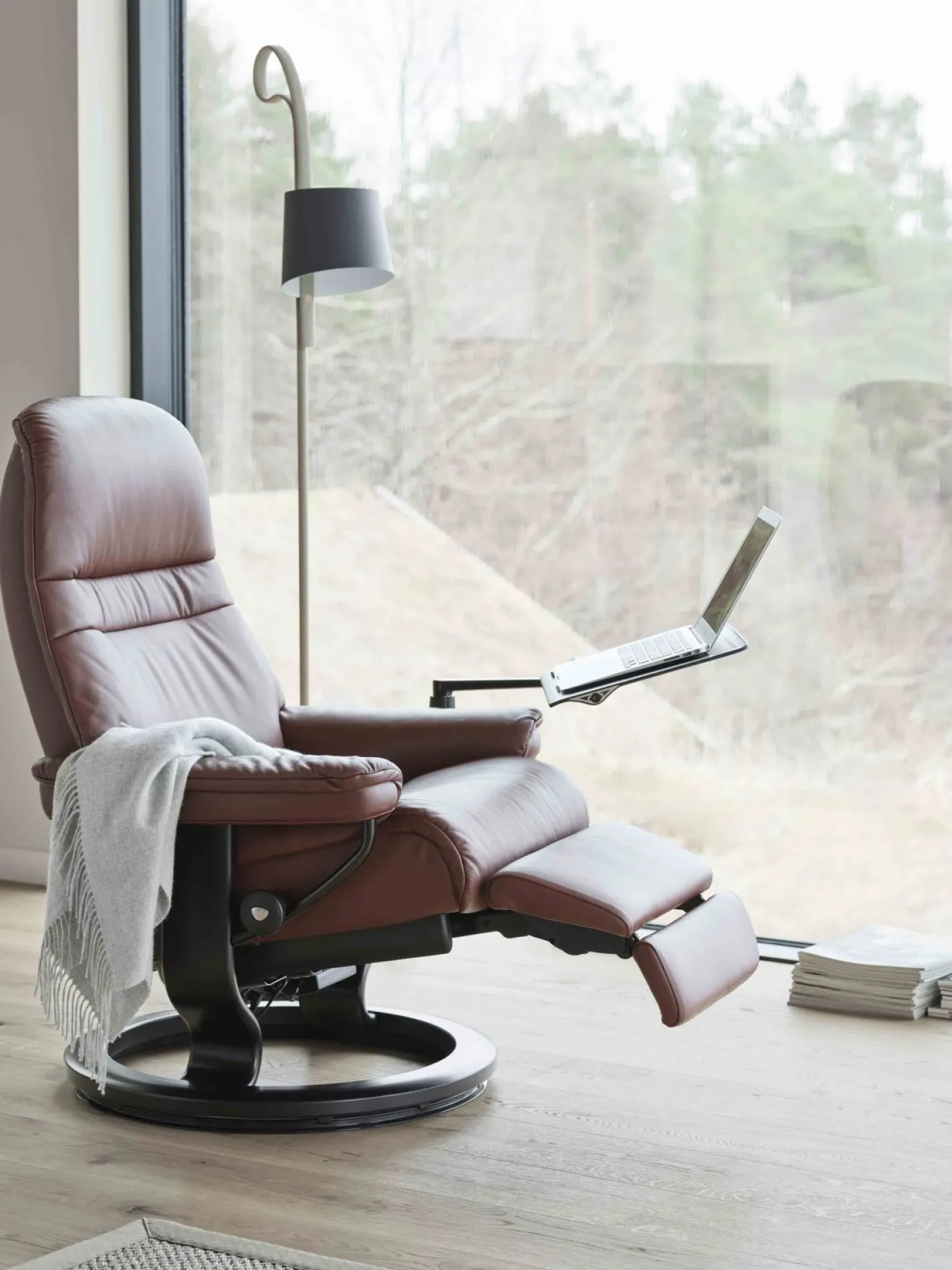 Clearance Stressless Sunrise Relaxfauteuil Grijs