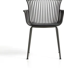New Kave Home Surpika Tuinstoel Grafiet