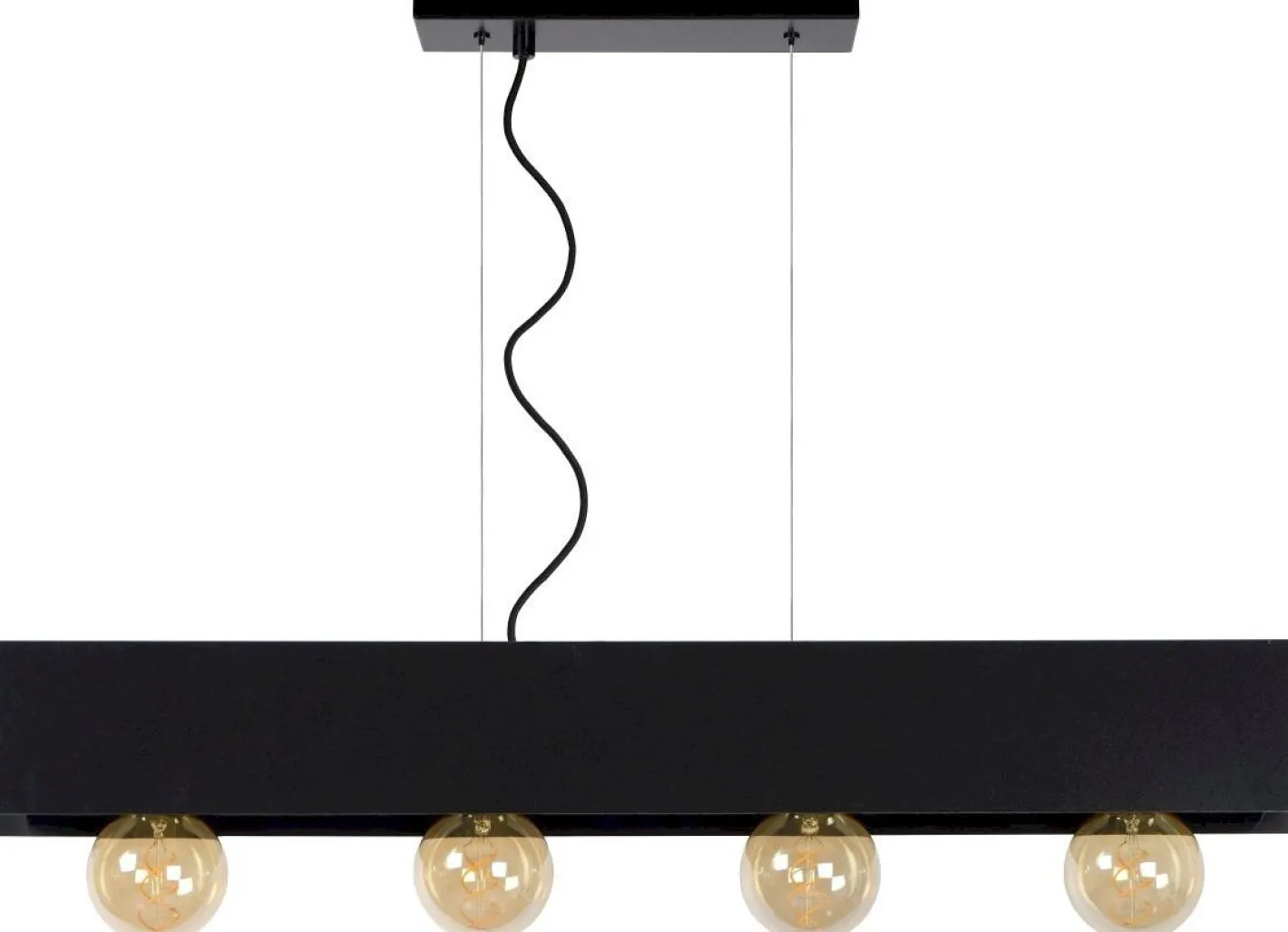 Best Lucide Surtus Hanglamp Zwart