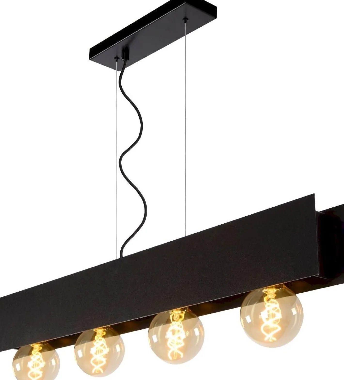 Best Lucide Surtus Hanglamp Zwart