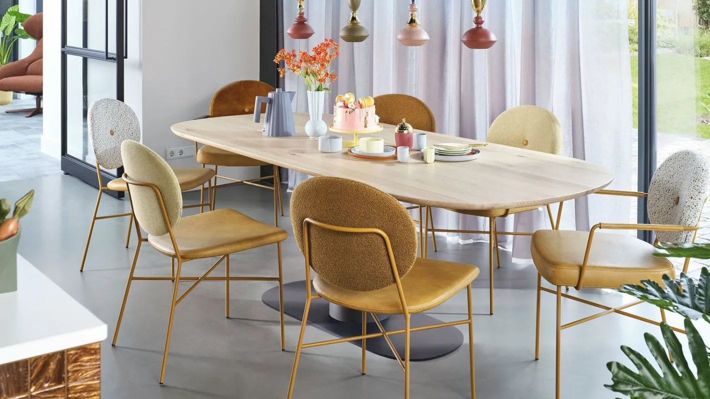 Outlet Bert Plantagie Table Talk Eettafel White Wash