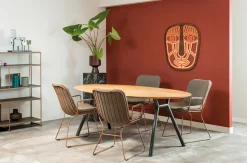 Outlet Bert Plantagie Table Talk Eettafel White Wash