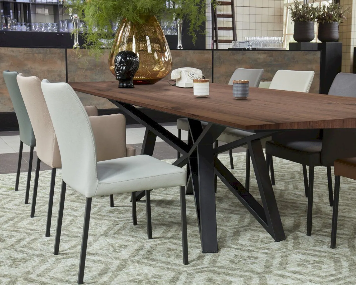 Outlet Bert Plantagie Table Talk Eettafel White Wash