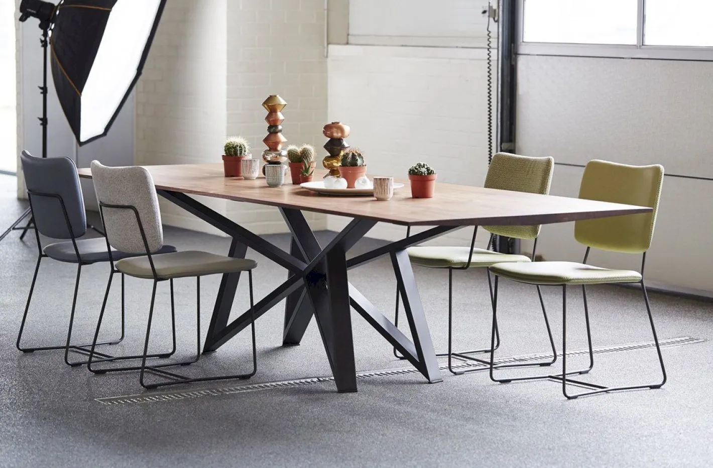 Outlet Bert Plantagie Table Talk Eettafel White Wash