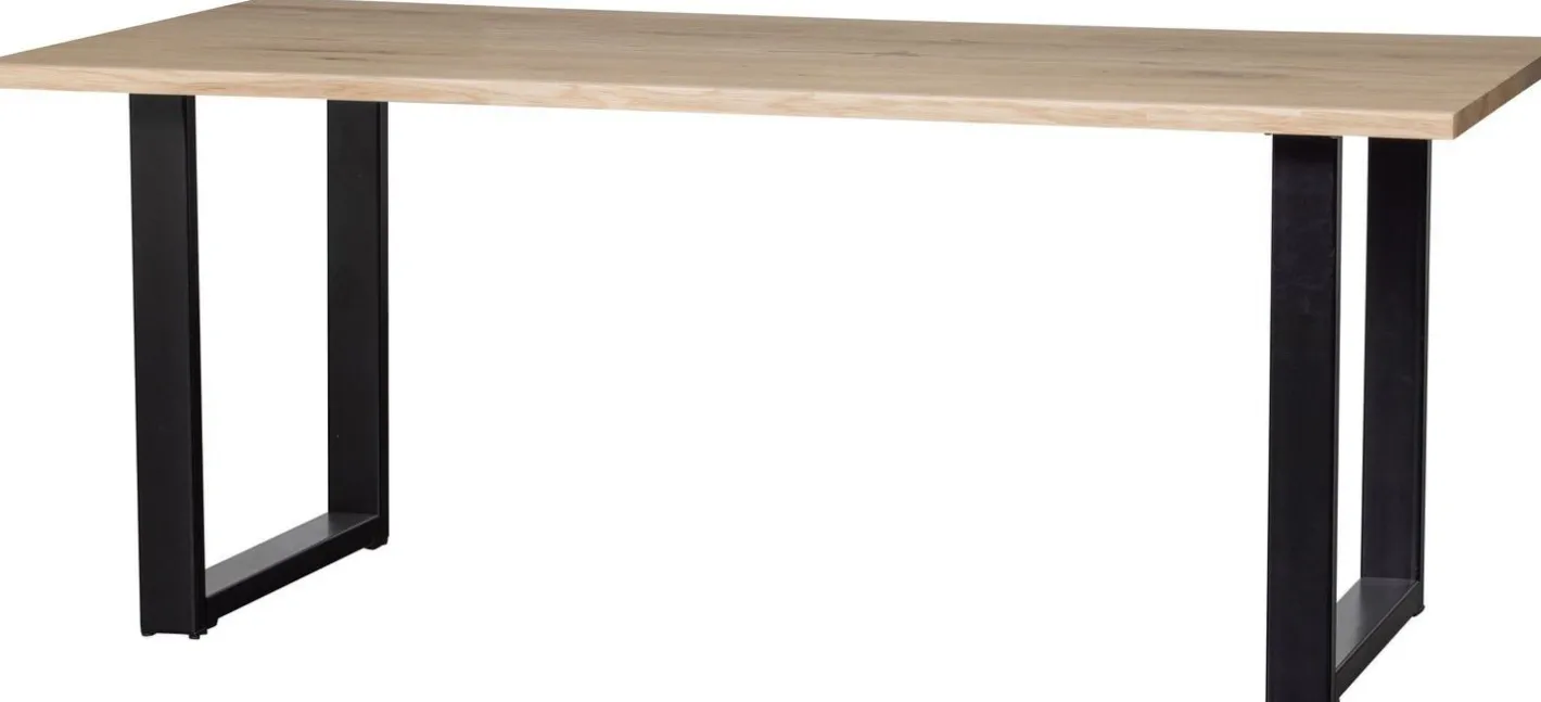 Online WOOOD Tablo Boomstam U-poot Eettafel Naturel