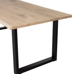 Sale WOOOD Tablo Boomstam U-poot Eettafel Naturel