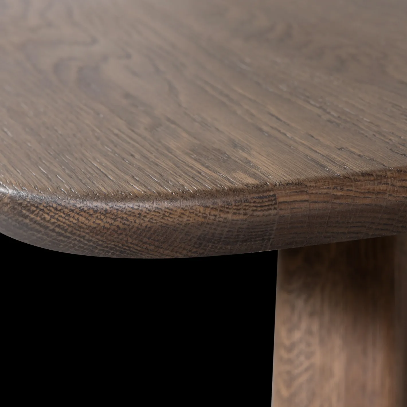Clearance WOOOD Tablo Eettafel Cashmere Brown