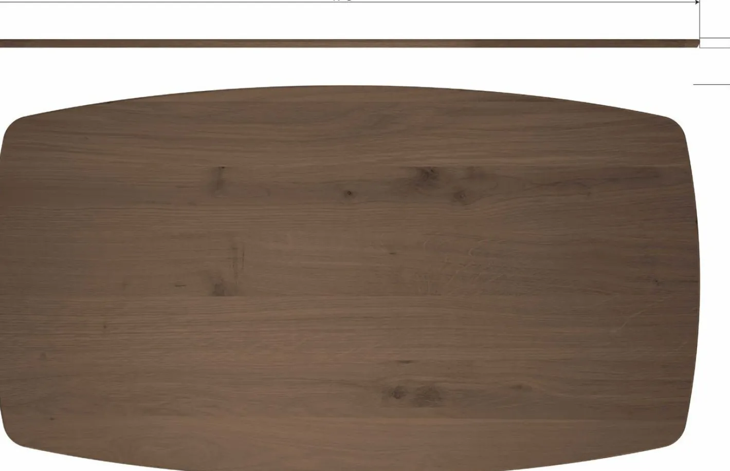 Clearance WOOOD Tablo Eettafel Cashmere Brown