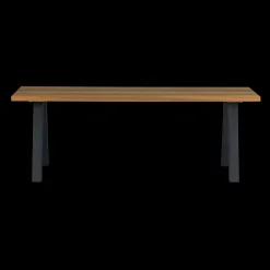 Discount WOOOD Tablo Tuintafel Natural, Black