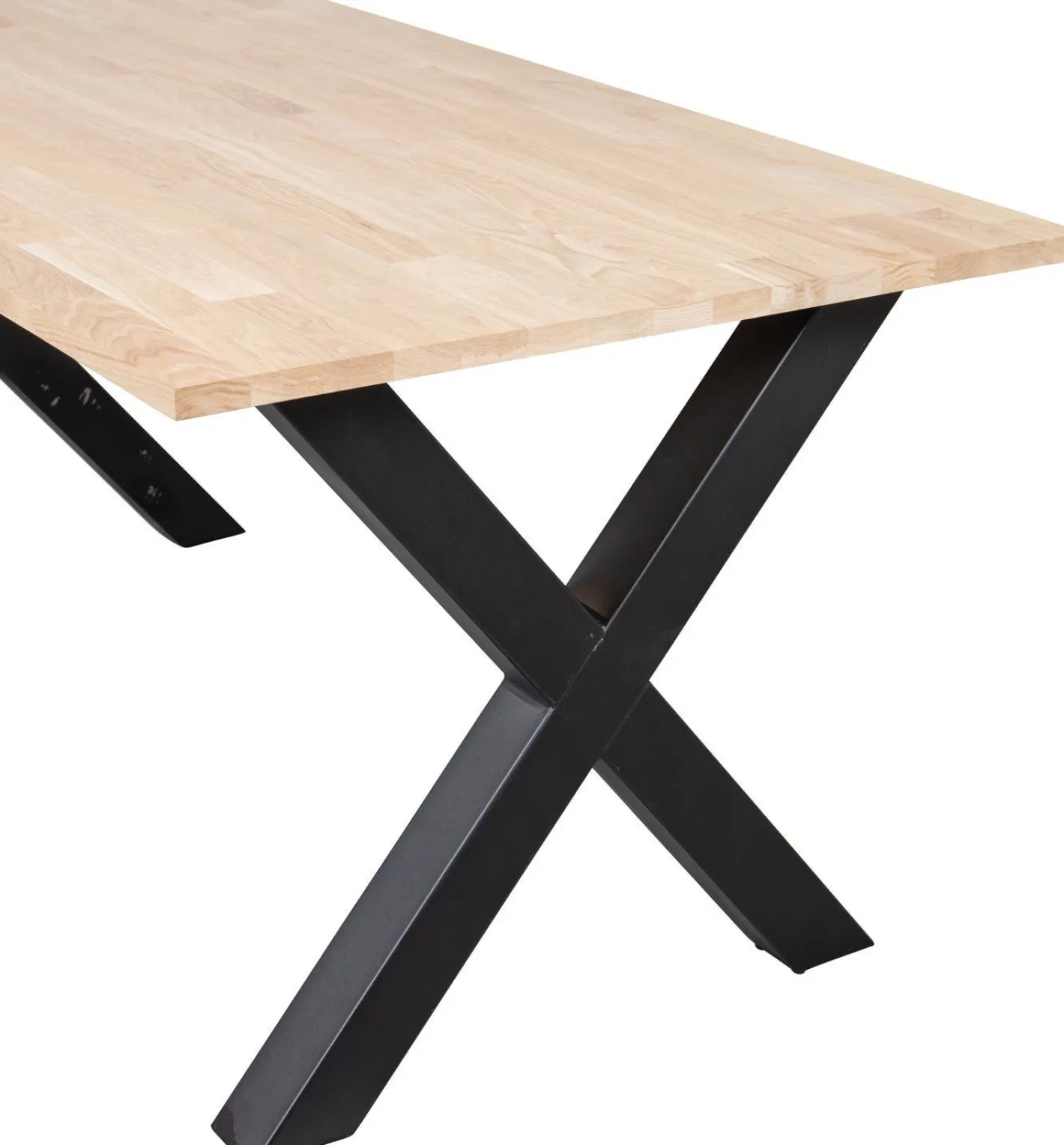 WOOOD Tablo X-poot Eettafel Naturel